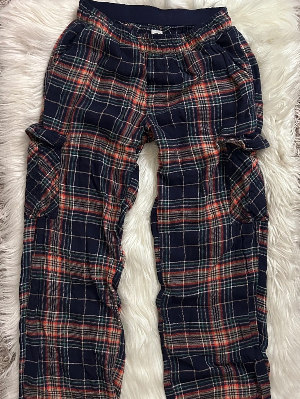 Aerie wide leg cargo sweatpants
